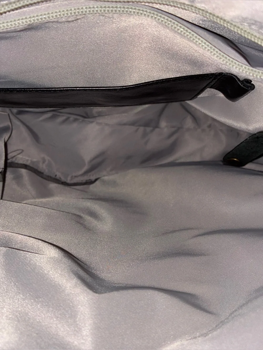 Like New Bros Leather Supply Company Large‎ Black Leather Tote Bag - Classic